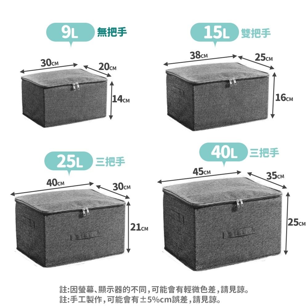 隔日出貨 特大陽離子拉鍊收納盒 收納箱 折疊收納箱 整理箱 棉被收納袋  收納女王 GAA009-細節圖9
