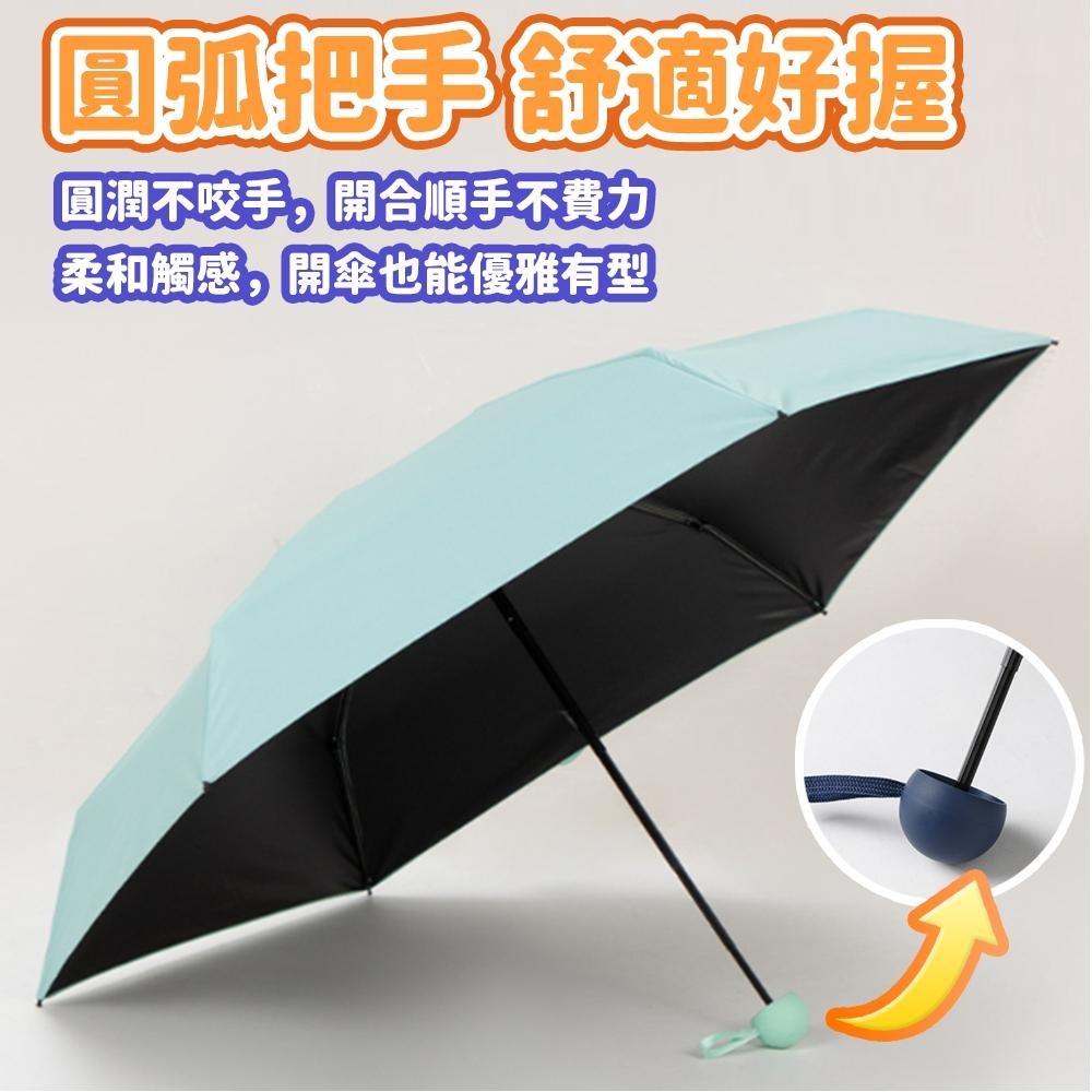 隔日出貨 膠囊盒迷你口袋傘 雨傘 防曬傘 折疊傘 陽傘 摺疊傘 收納女王 JAB101-細節圖6