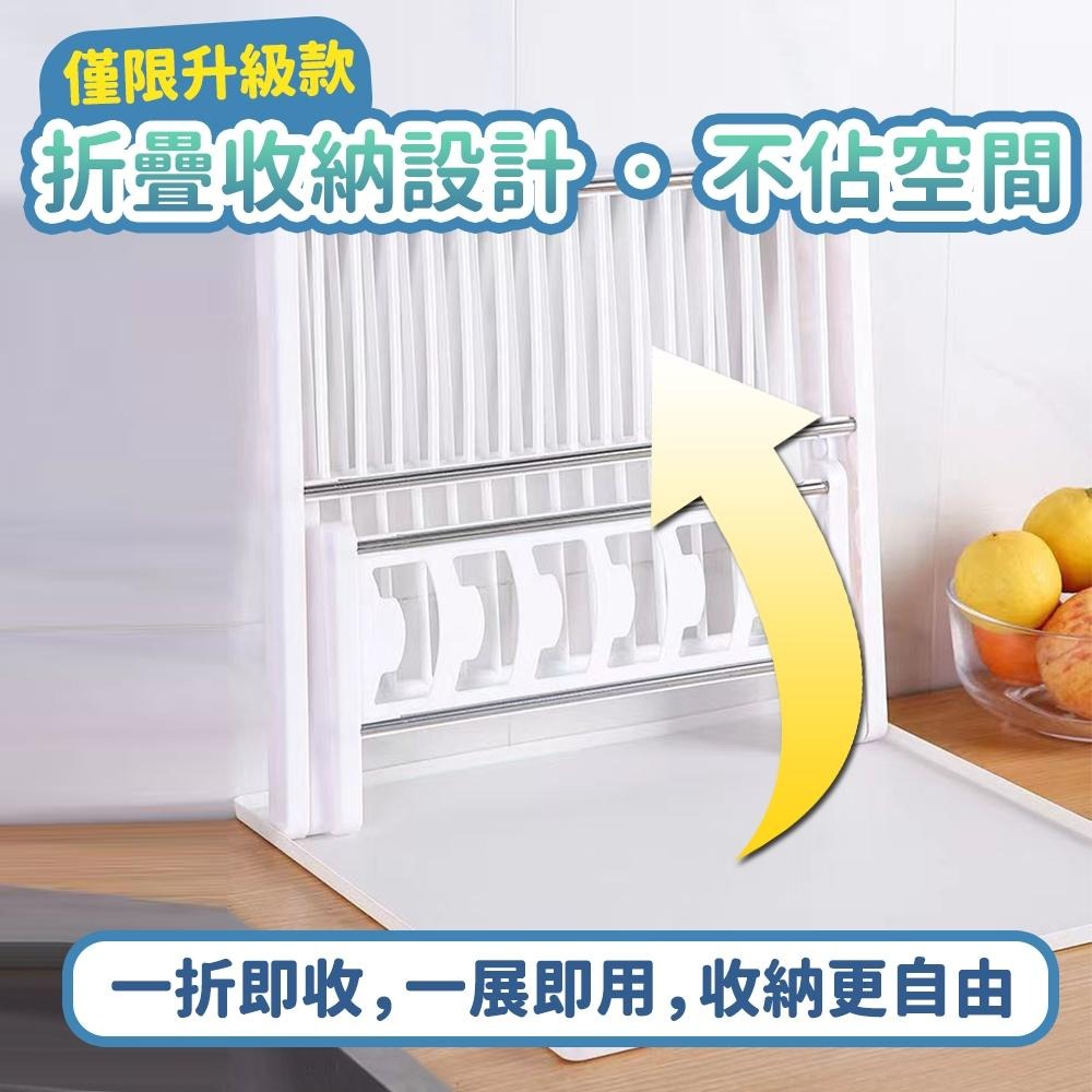 隔日出貨 熱銷日本 免組裝碗盤瀝水架 廚房置物架 收納架 碗盤收納架 杯子收納架 瀝水置物架 收納女王 MAA339-細節圖3