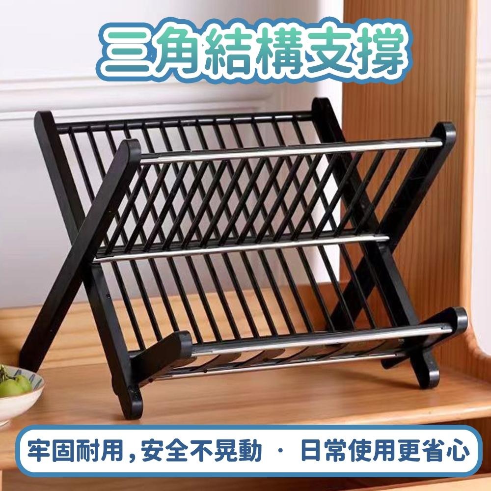 隔日出貨 熱銷日本 免組裝碗盤瀝水架 廚房置物架 收納架 碗盤收納架 杯子收納架 瀝水置物架 收納女王 MAA339-細節圖8