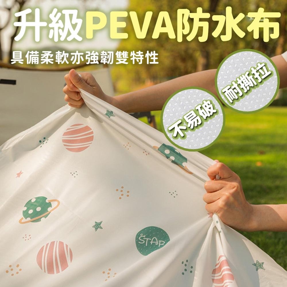 隔日出貨 一次性防潮野餐墊 拋棄式野餐墊 防水地墊 防水布 露營地墊  收納女王 JAB004-細節圖2