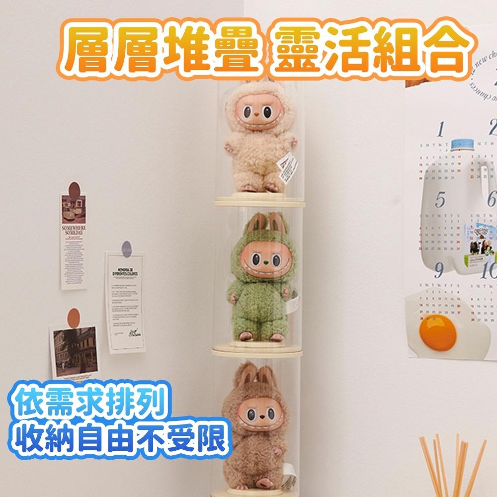隔日出貨 透明站立式公仔展示盒 公仔收納盒 透明展示盒 公仔展示櫃 樂高展示盒 模型展示盒  收納女王 GAC401-細節圖7
