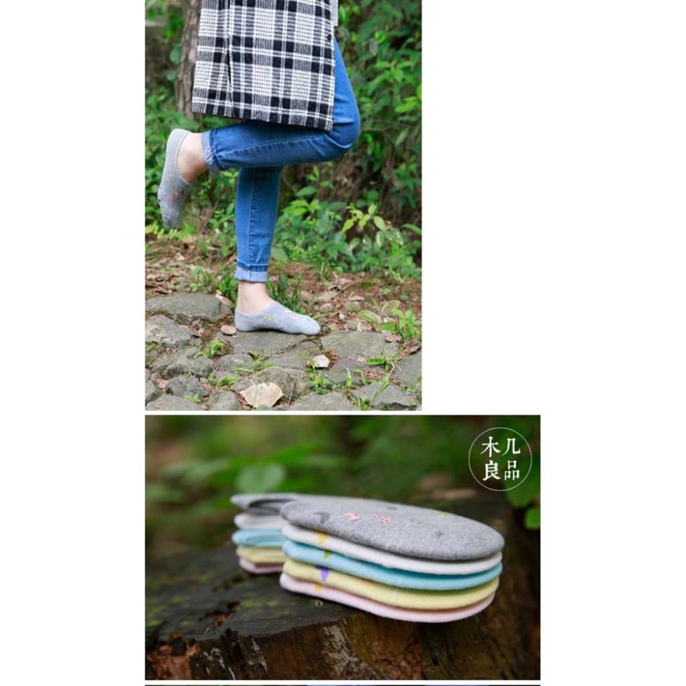 隔日出貨 彩色小襪子圖案女隱形短襪 襪子 收納女王 ASA533-細節圖6