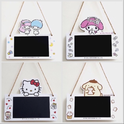Sanrio 三麗鷗 Hello Kitty 掛式小黑板 造型小黑板 小黑板 留言板 凱蒂貓 KITTY 款