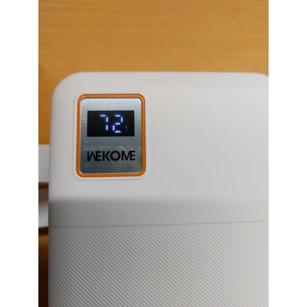 WEKOME 台灣公司貨 電霸系列  WP-76 60000 MAH 22.5W 快充 數顯 戶外手提LED燈 行動電源-細節圖2