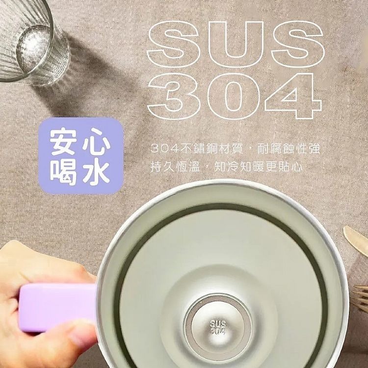 三麗鷗 酷洛米 巨無霸隨行冰霸杯 俏皮愛心款 1200ml 304不鏽鋼冰霸杯 不鏽鋼杯 冰壩杯 冰霸杯 手搖杯 飲料杯-細節圖2