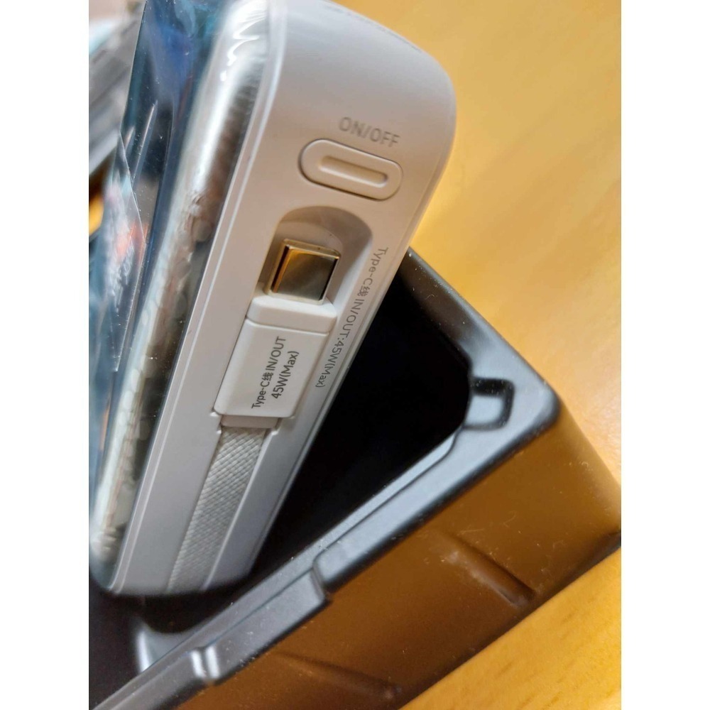 WEKOME 20000MAH 45W快充 小巧隨身 可充筆電 大容量 自帶雙線  77WH 可上飛機 行動電源-細節圖3