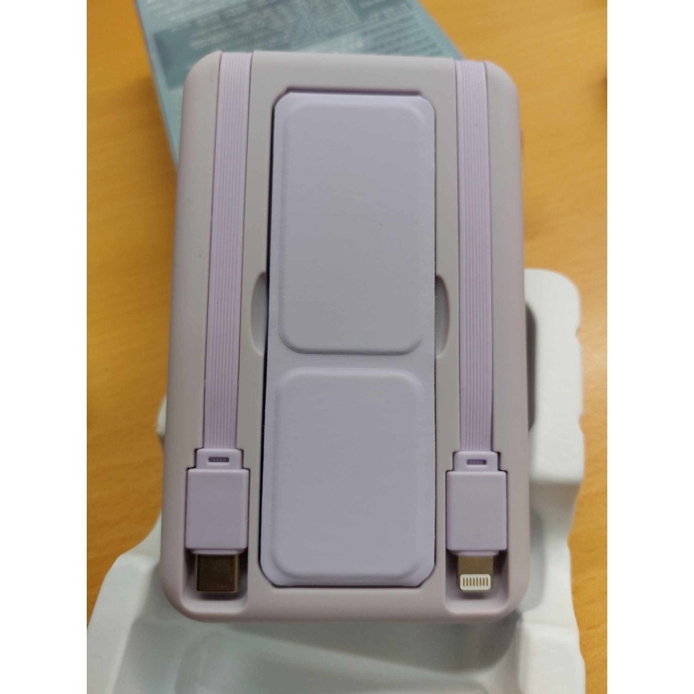 AWSON 7 IN 1 自帶雙線 10000mAh 磁吸 立架無線充電 PD20W 雙向快充  38.5WH 行動電源-細節圖4