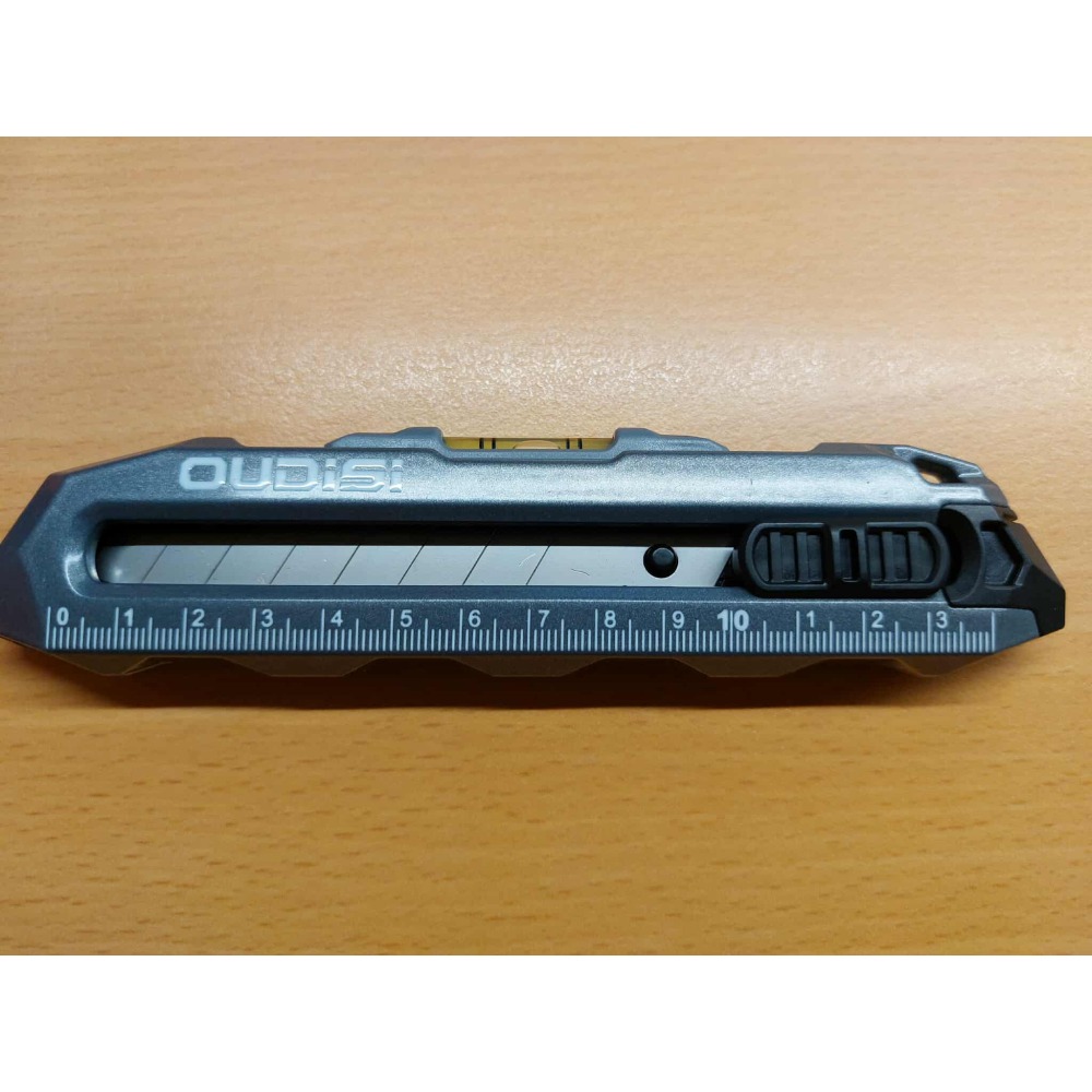 多功能美工刀 工業用美工刀 鋁閤金美工刀 SK5刀片 電工美工刀 重型加厚美工刀 裁紙刀 美工刀 帶刻度 水平尺-細節圖4