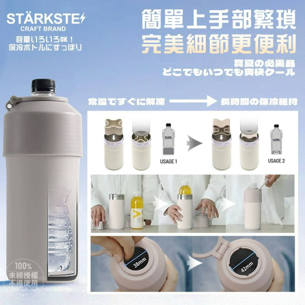 STÄRKSTE® 日本職人高訂 SUS304  304 真空斷熱 不鏽鋼 隨行保冷罐-細節圖5