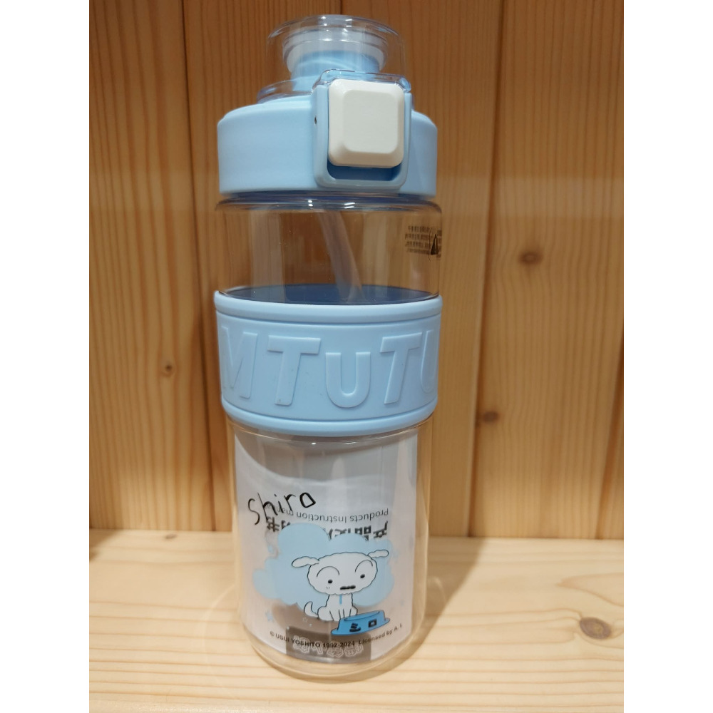 正版授權 蠟筆小新水壺 吸管杯 水杯 隨手杯 640ml-細節圖6
