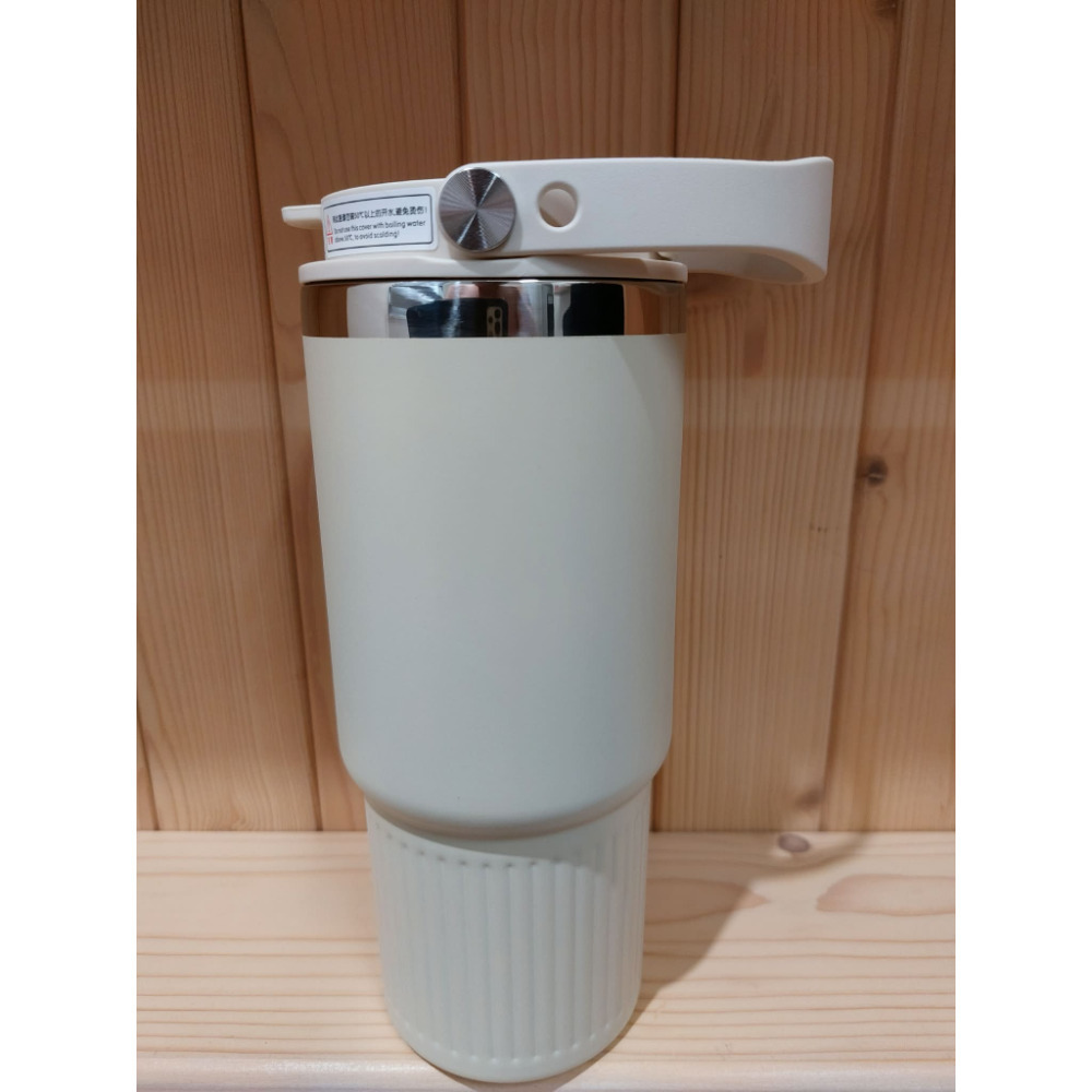 VACUUM BOTTLE 手提 雙飲口 不銹鋼 吸管杯 咖啡杯 800ml-規格圖5