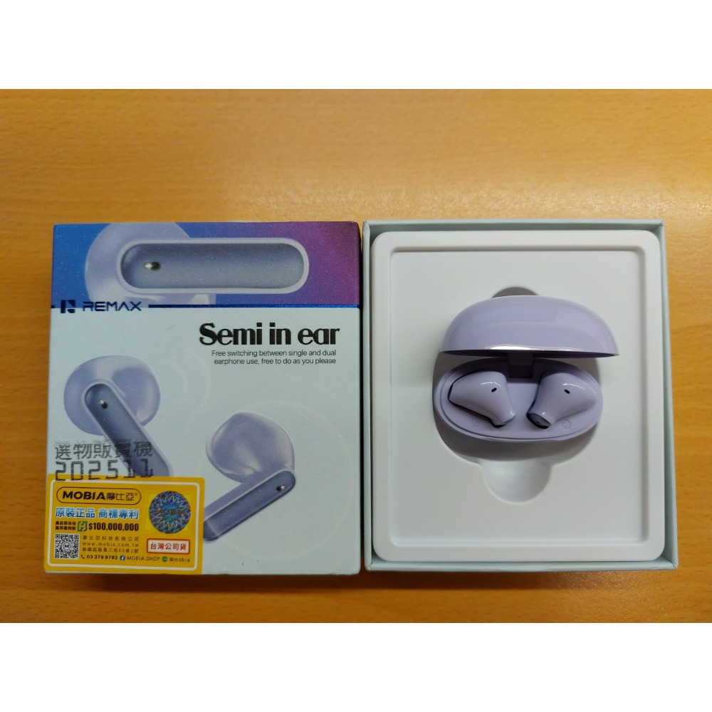 REMAX 智慧 TWS 真無線 藍牙6.0 音樂通話 耳機半入耳 長續航 耳機 藍牙耳機-細節圖2