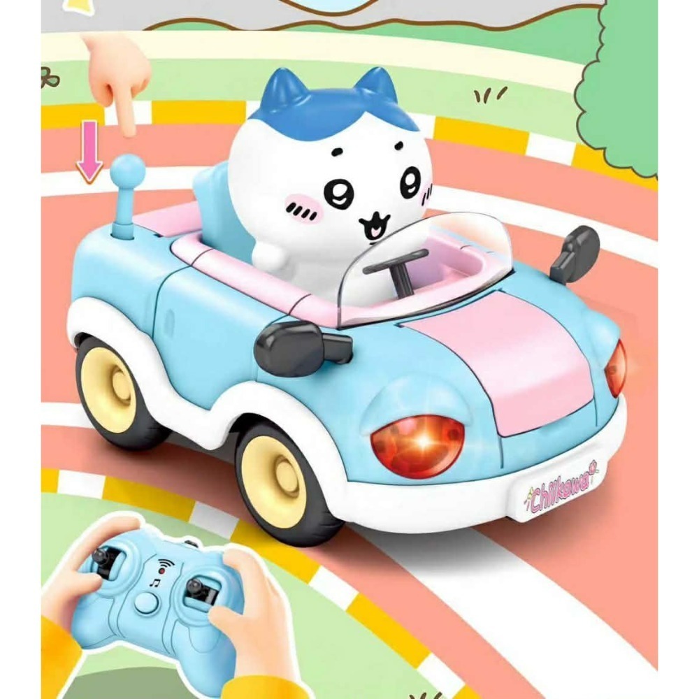 吉伊卡哇遙控車 6通 炫光飄移 雙開門+搪膠公仔-規格圖2