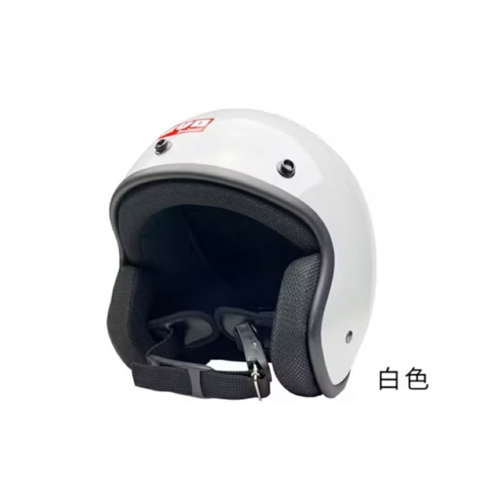 EVO 安全帽 CA-310 素色 復古騎士帽 多色可選 半拆洗 尺寸 L-規格圖1