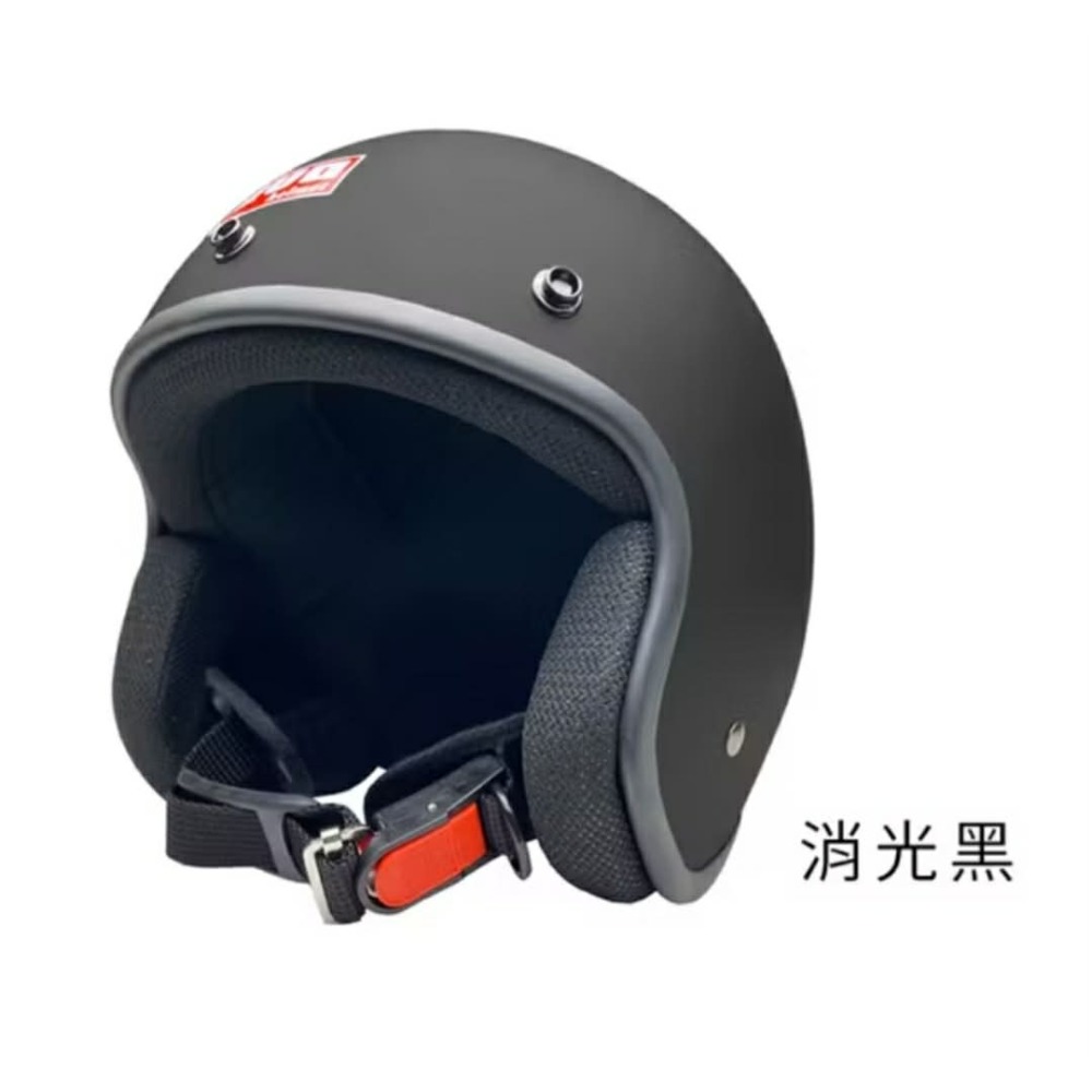 EVO 安全帽 CA-310 素色 復古騎士帽 多色可選 半拆洗 尺寸 L-規格圖1