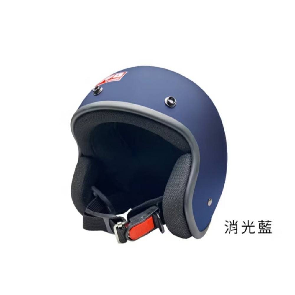 EVO 安全帽 CA-310 素色 復古騎士帽 多色可選 半拆洗 尺寸 L-規格圖1