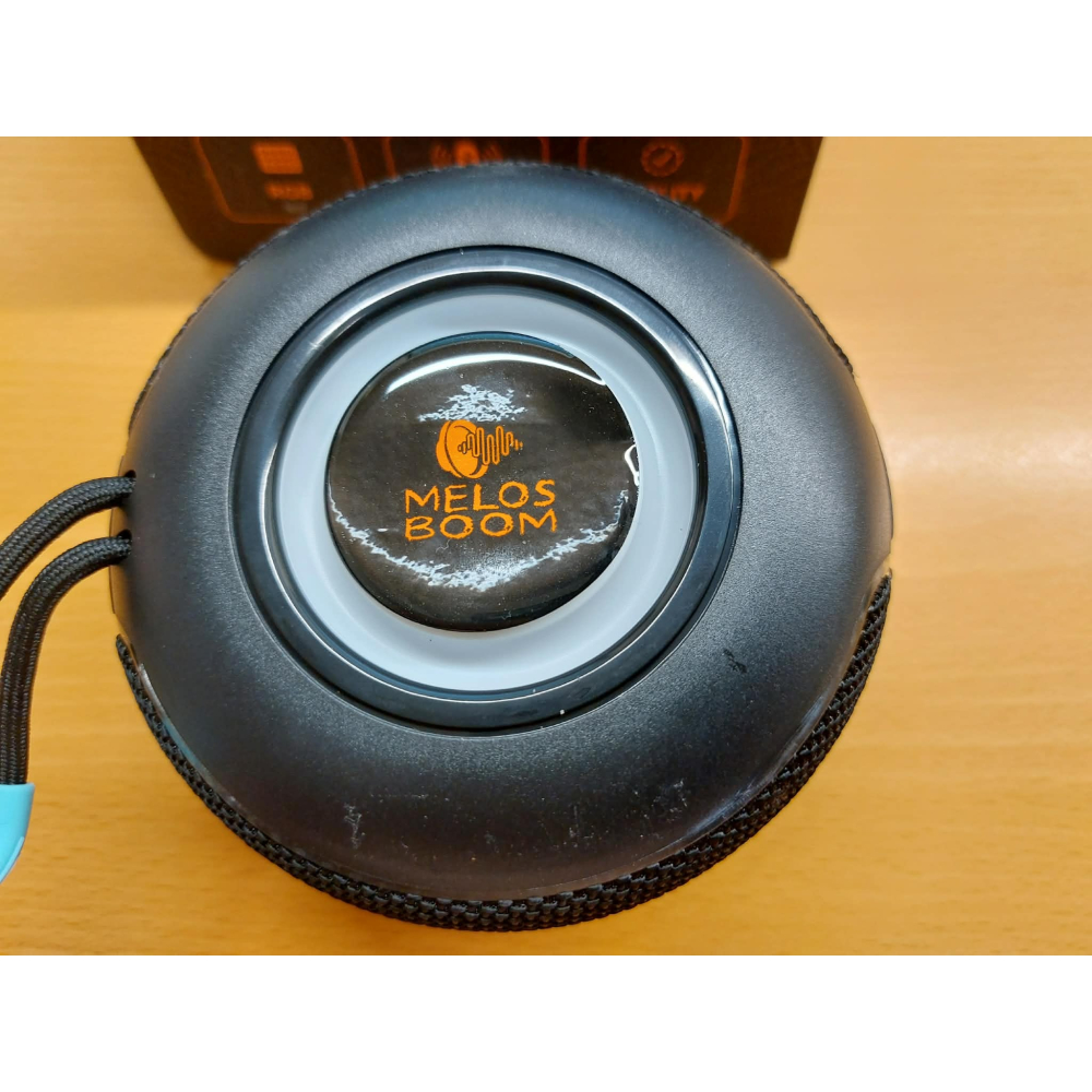炫彩燈光便攜音響 藍芽喇叭 支援TF卡 USB-細節圖3