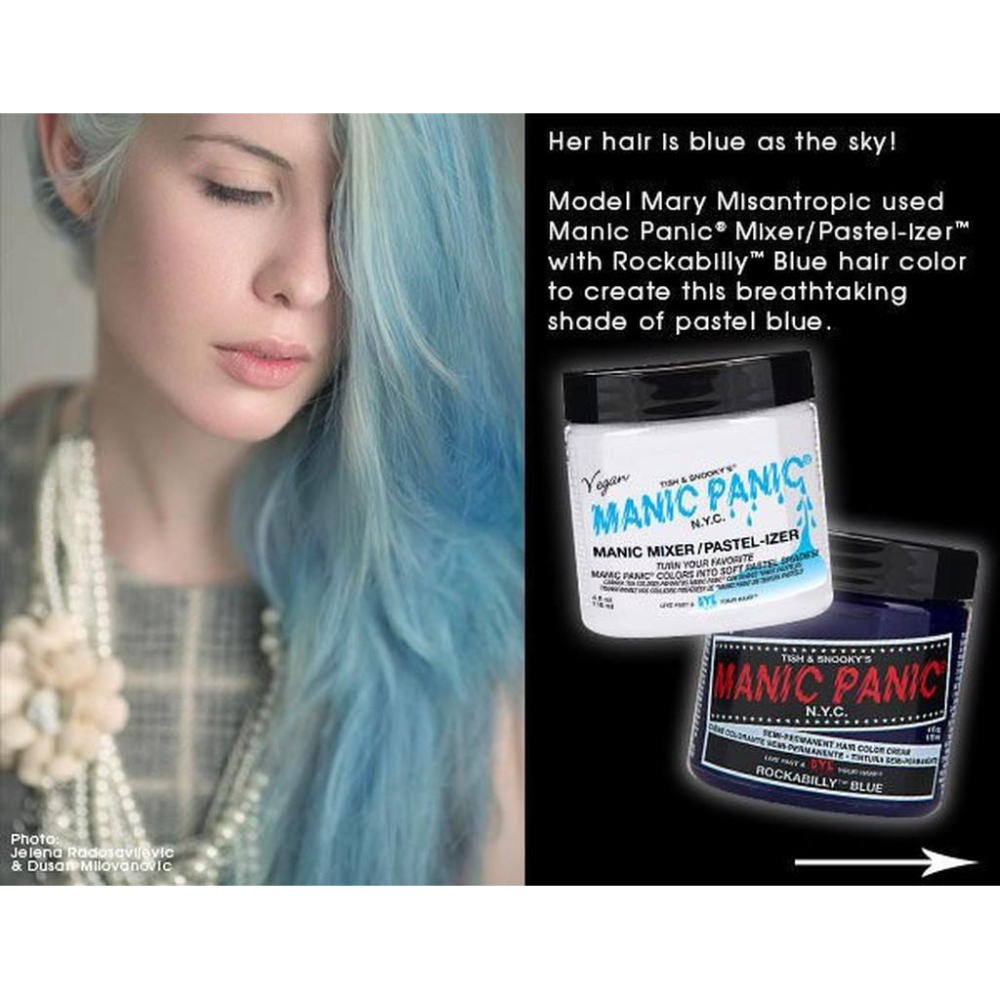 Manic Panic 經典版 紫 粉紅 綠 黑 藍 紅 粉色調和劑 螢光綠 黃 橘-細節圖3