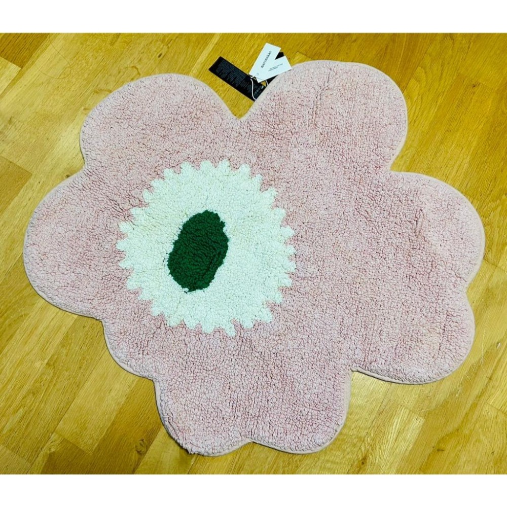 【現貨】️芬蘭 Marimekko 花型地墊 UNIKKO 地毯 3色可選-細節圖6