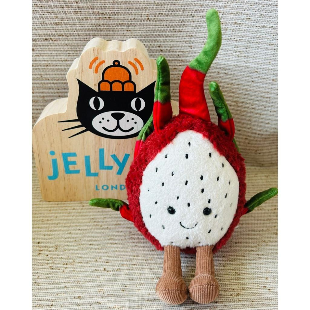 【現貨】英國Jellycat 2025 夏季新品 椰子 檸檬水 珊瑚 鯨鯊 衝浪板 火龍果-細節圖6