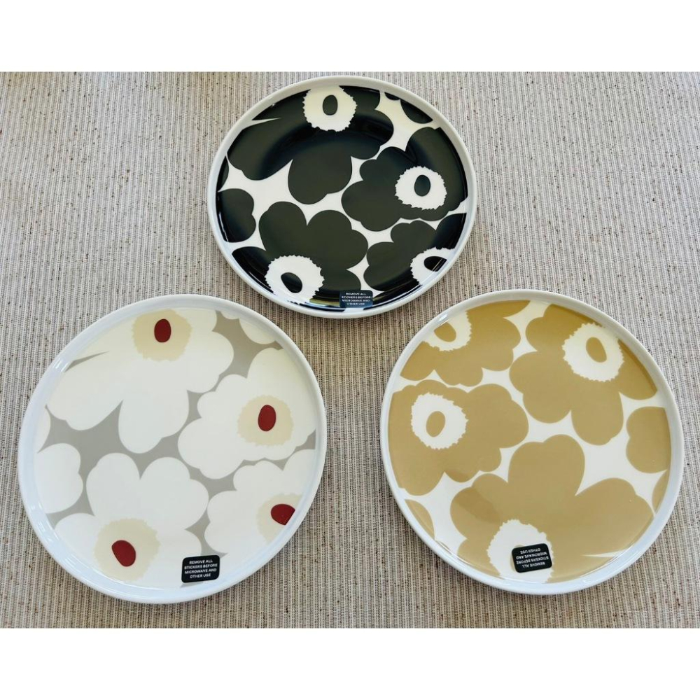 【現貨】️芬蘭 Marimekko 罌粟花 Unikko 餐盤 圓盤 小方盤 馬克杯 對杯 60周年限定款-細節圖4