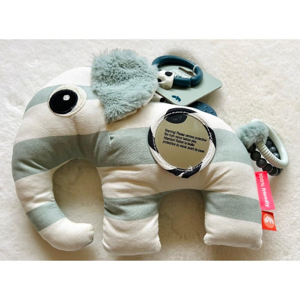 【現貨】丹麥 Done By Deer 多功能安撫玩具 大象 長頸鹿 Activity Toy-細節圖3