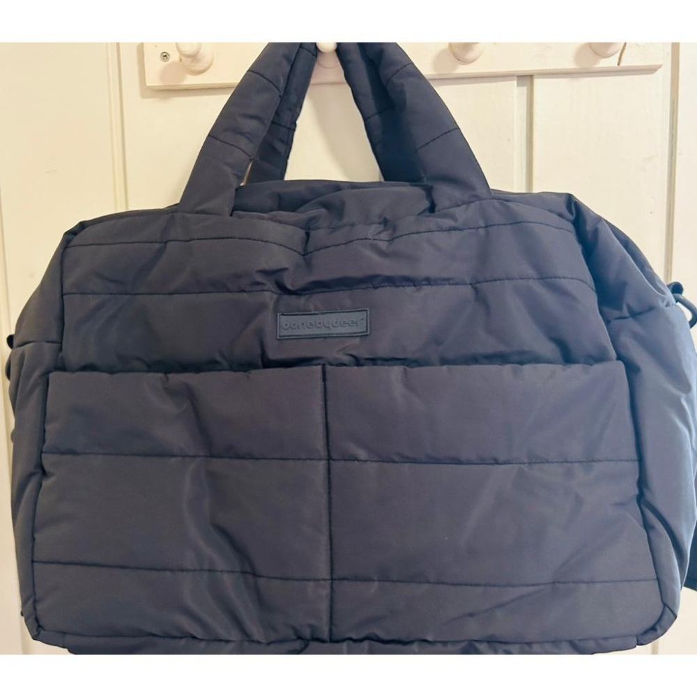 【現貨】️ 丹麥 DONE BY DEER 絎縫 媽媽包 外出包 防水 肩背/手提 新色黑色-細節圖3