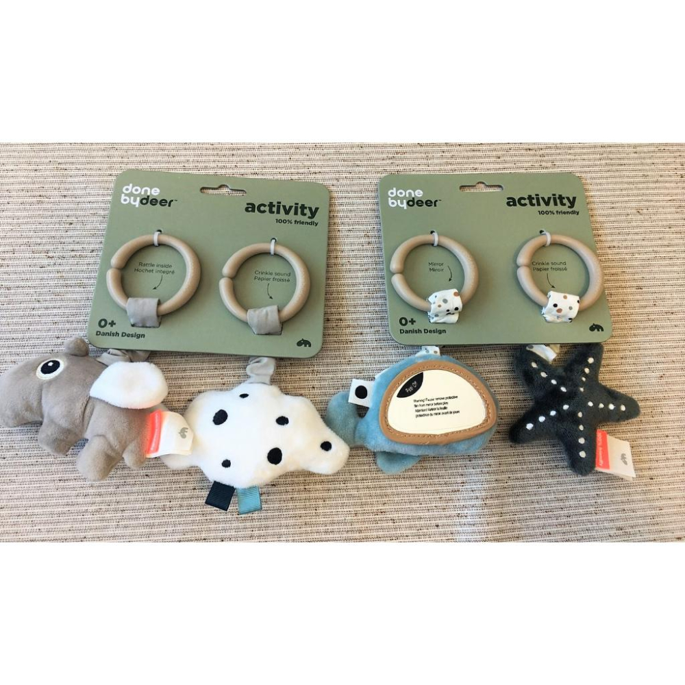 【現貨】️ 丹麥 DONE BY DEER 推車玩具 手搖鈴 2023 新款 Wally-細節圖7