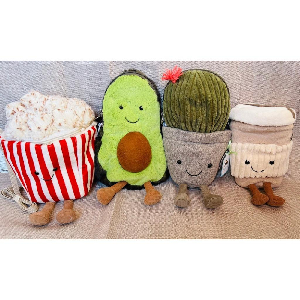 【現貨】英國 Jellycat  烏龜 彩虹 斜背包 青蛙 太陽 白雲 咖啡杯 可愛斜背包-細節圖2