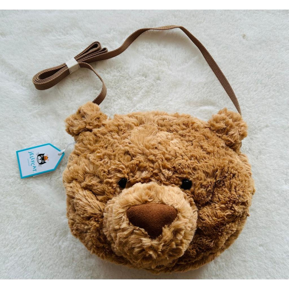 【現貨】英國 Jellycat  烏龜 彩虹 斜背包 青蛙 太陽 白雲 咖啡杯 可愛斜背包-細節圖3