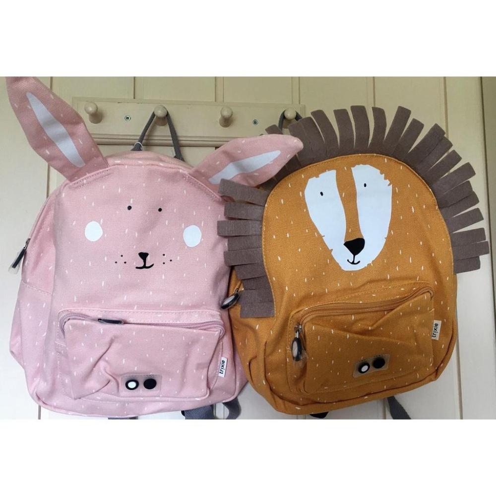 【現貨】比利時 Trixie 動物造型 書包 兒童背包 新款 大背包 可放A4-細節圖6