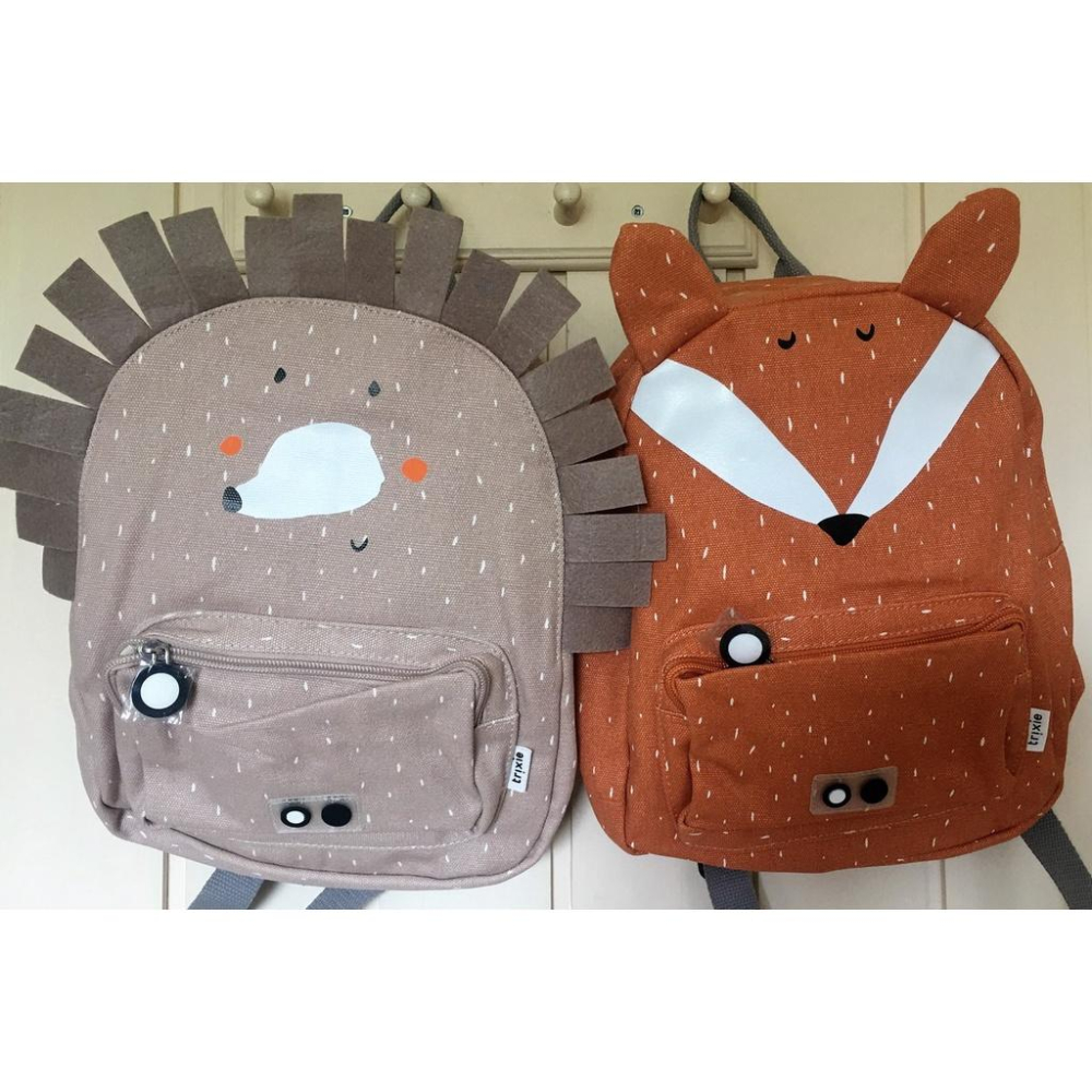 【現貨】比利時 Trixie 動物造型 書包 兒童背包 新款 大背包 可放A4-細節圖8