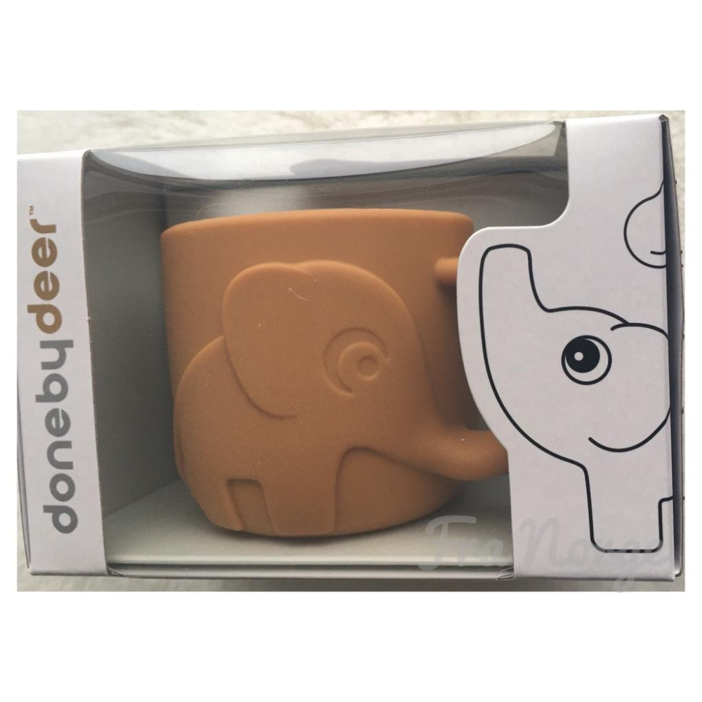 【現貨】丹麥 Done By Deer 新款 Peekaboo 矽膠 水杯 大象 學習杯-細節圖2