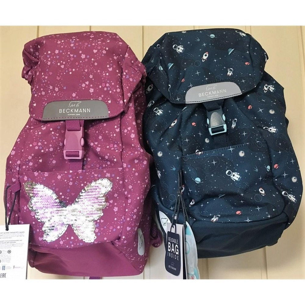 【現貨】🎆🐖 挪威 第一品牌 Beckmann 護脊書包 幼幼包 幼兒園 12L 2021新款-細節圖2