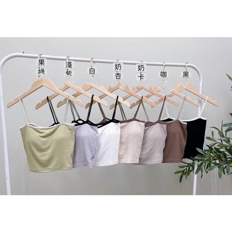 現貨❗️ // 配色邊平口BRA TOP ～-細節圖5