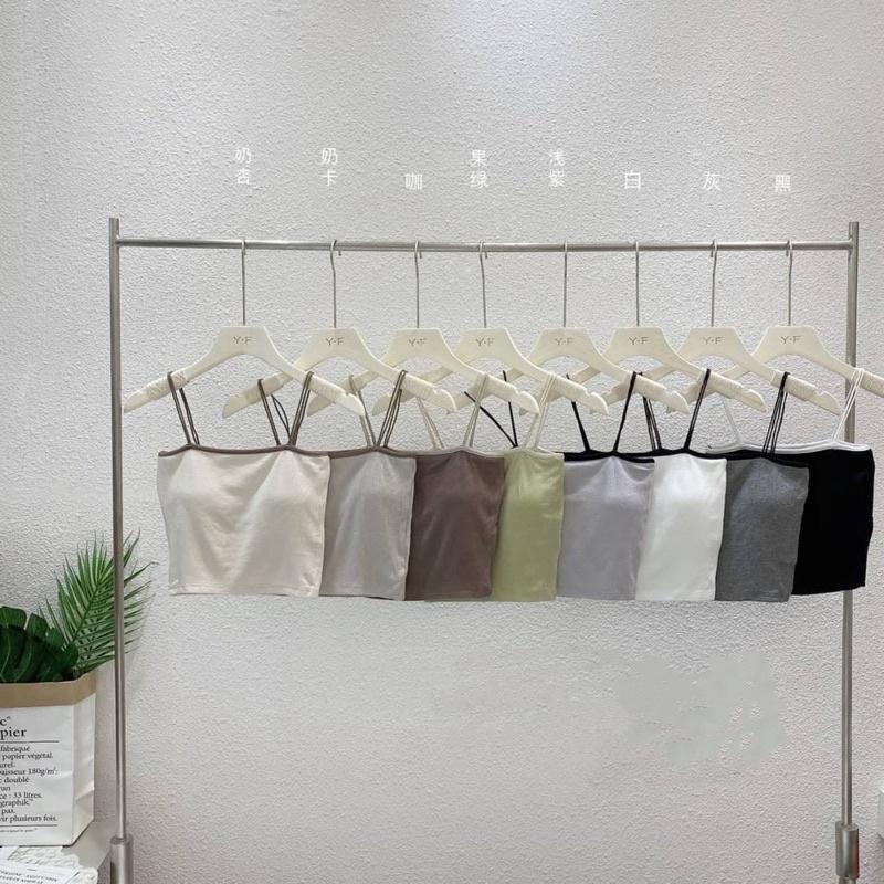 現貨❗️ // 配色邊平口BRA TOP ～-細節圖6