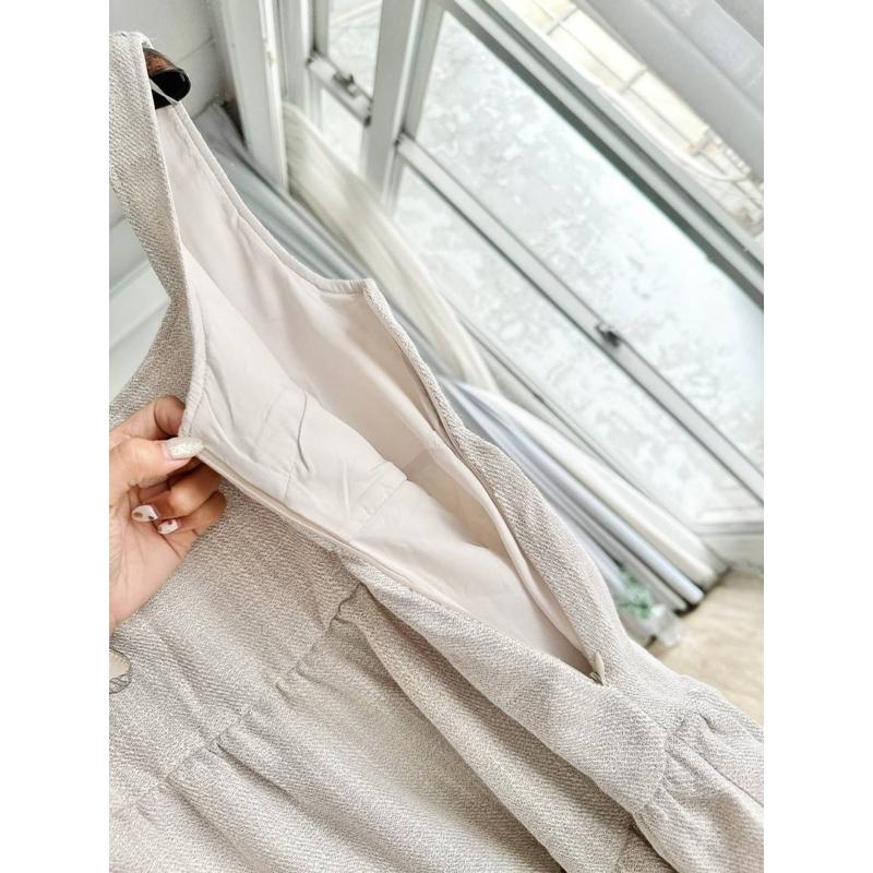 現貨🔥JC自訂 麻料織紋後U美背短洋-細節圖6