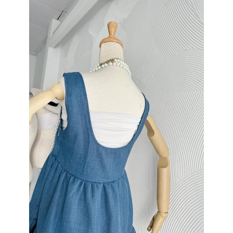 現貨🔥JC自訂 麻料織紋後U美背短洋-細節圖9