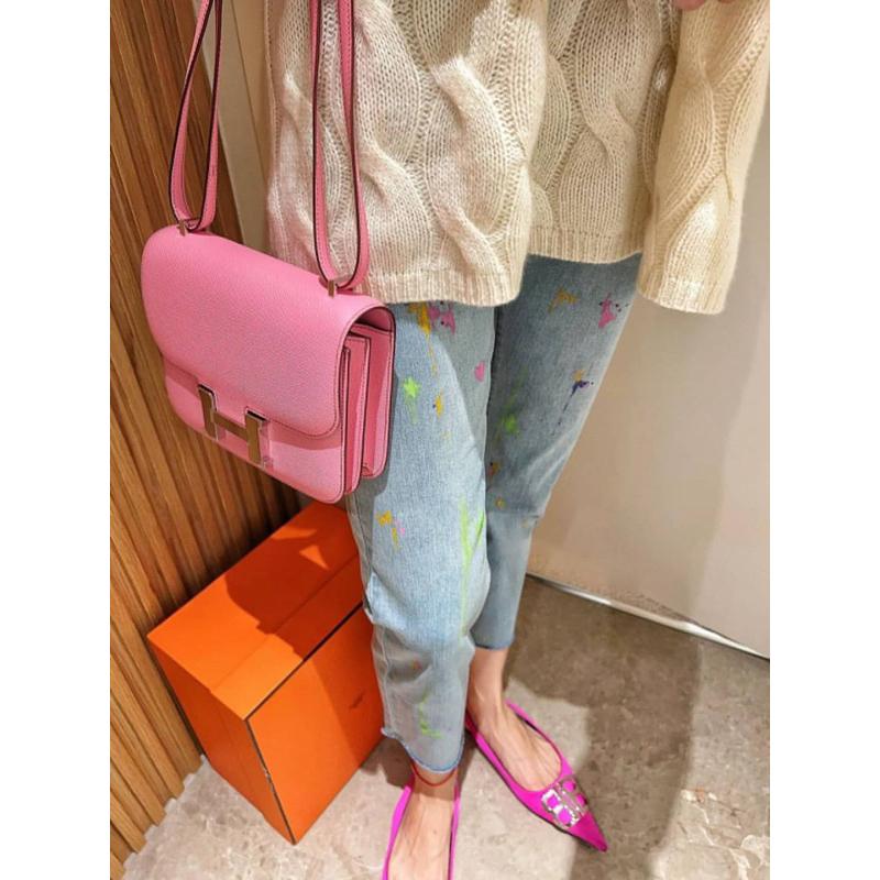 FSY潑漆直筒九分牛仔褲 超彈🔥-細節圖6