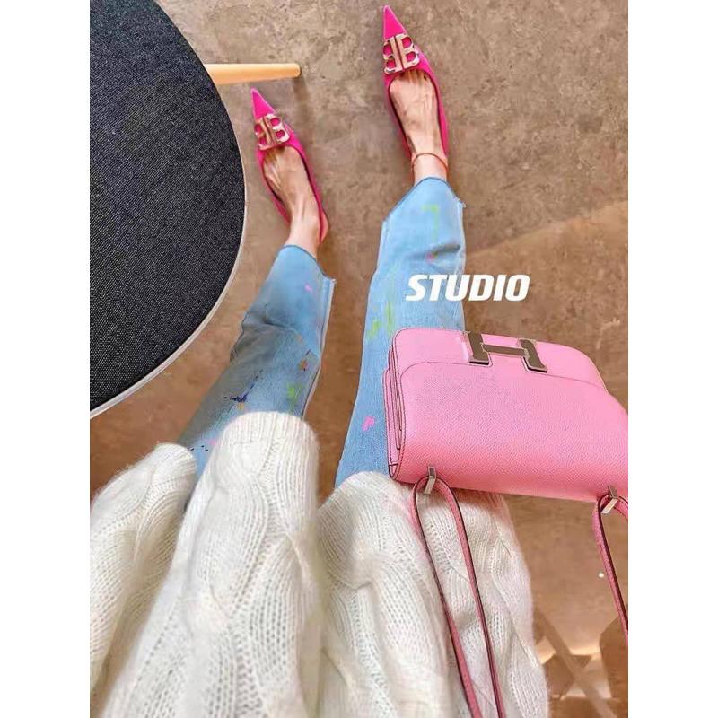 FSY潑漆直筒九分牛仔褲 超彈🔥-細節圖9