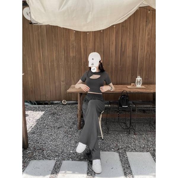 JC自訂款-// 完美比例褲落地寬褲-細節圖3