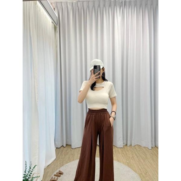 JC自訂款-// 完美比例褲落地寬褲-細節圖9