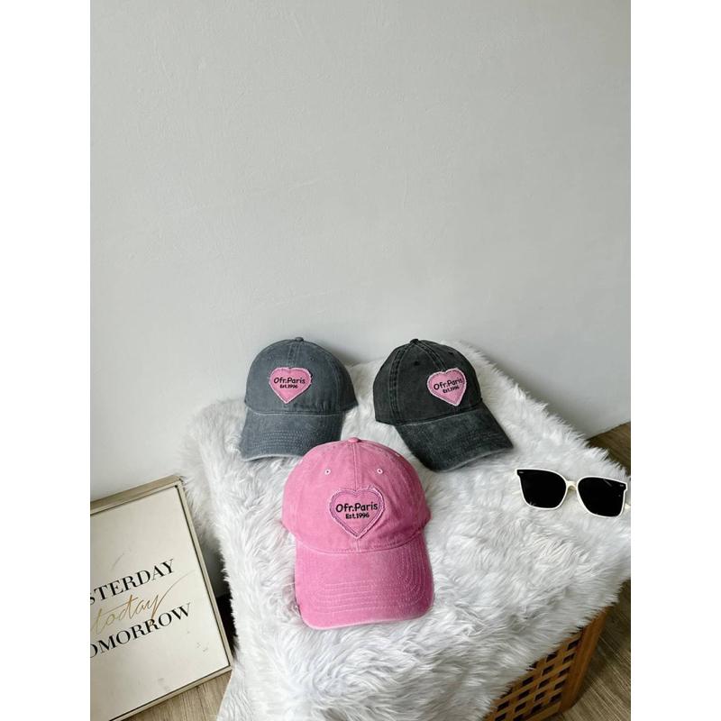 現貨✨愛心𝐏𝐀𝐑𝐈𝐒棒球老帽-細節圖4