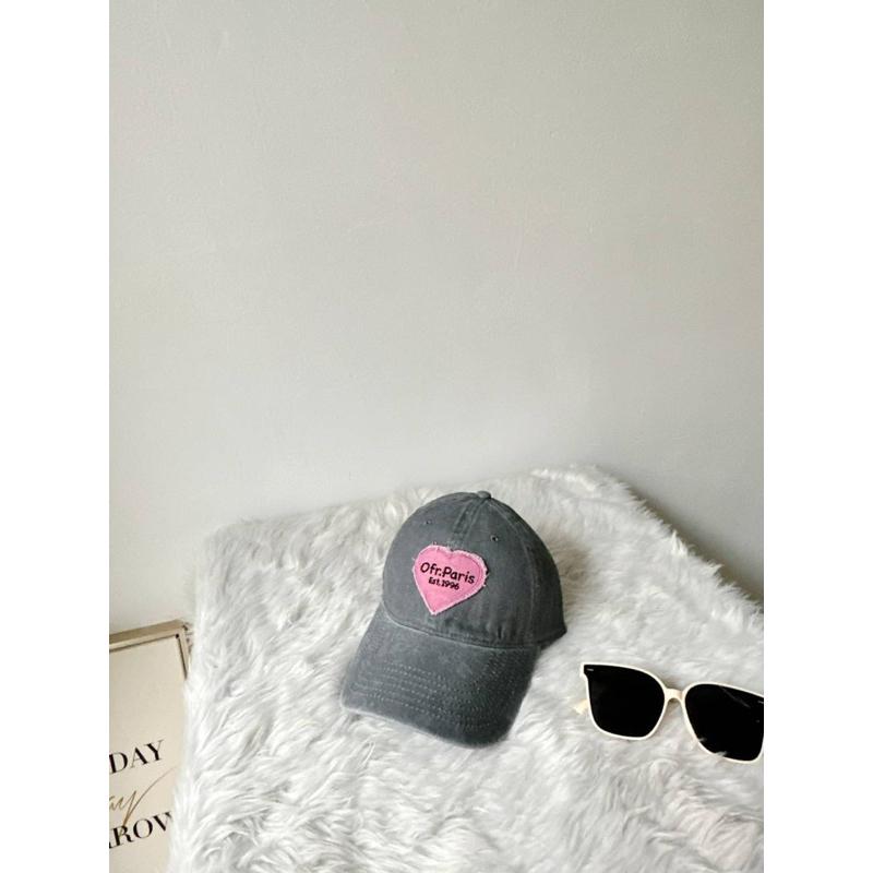 現貨✨愛心𝐏𝐀𝐑𝐈𝐒棒球老帽-細節圖5