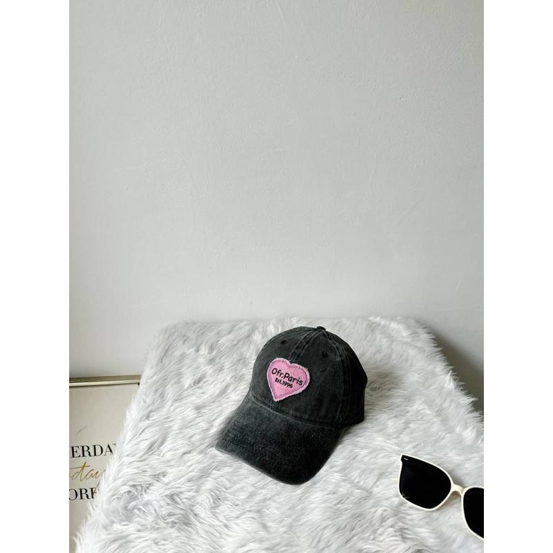 現貨✨愛心𝐏𝐀𝐑𝐈𝐒棒球老帽-細節圖7