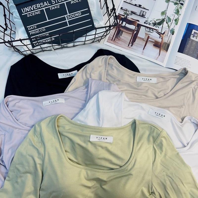 現貨❗️ 實穿莫代爾棉料短版胸墊T-細節圖2