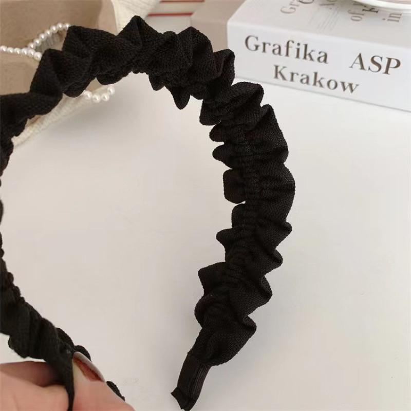 現貨🔥韓國直送 氣質感皺摺髮箍-細節圖2