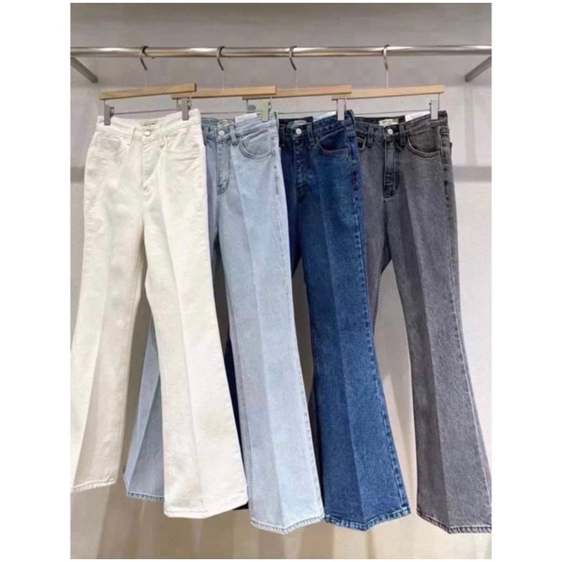 限時降價🔥現貨❗️[FSY]無人能敵的微喇叭全彈高腰牛仔褲#6230-規格圖7