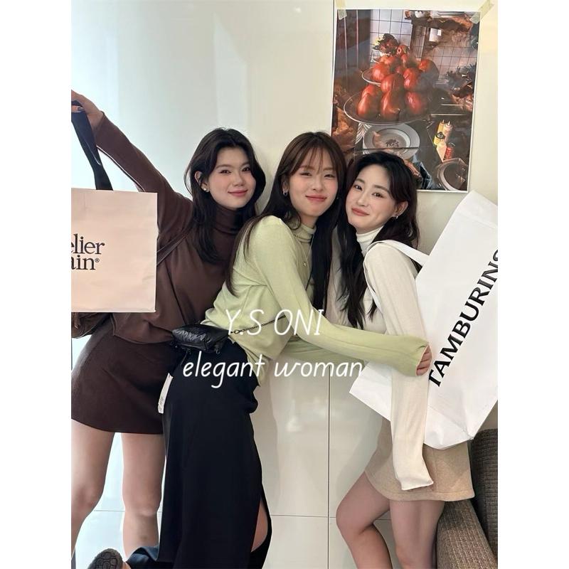 [Y.S ONI ]等到貨中⌛️《檸檬Lemon綠茶》24色秋冬不可少高領內搭-細節圖6